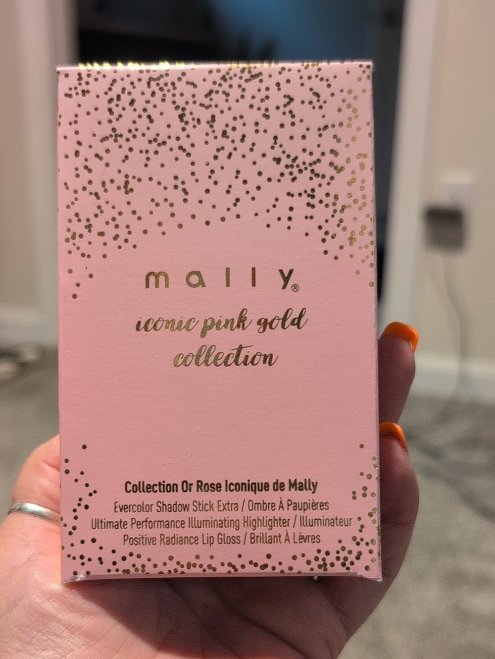 Mally Beauty Pink and Gold Makeup Palette Set